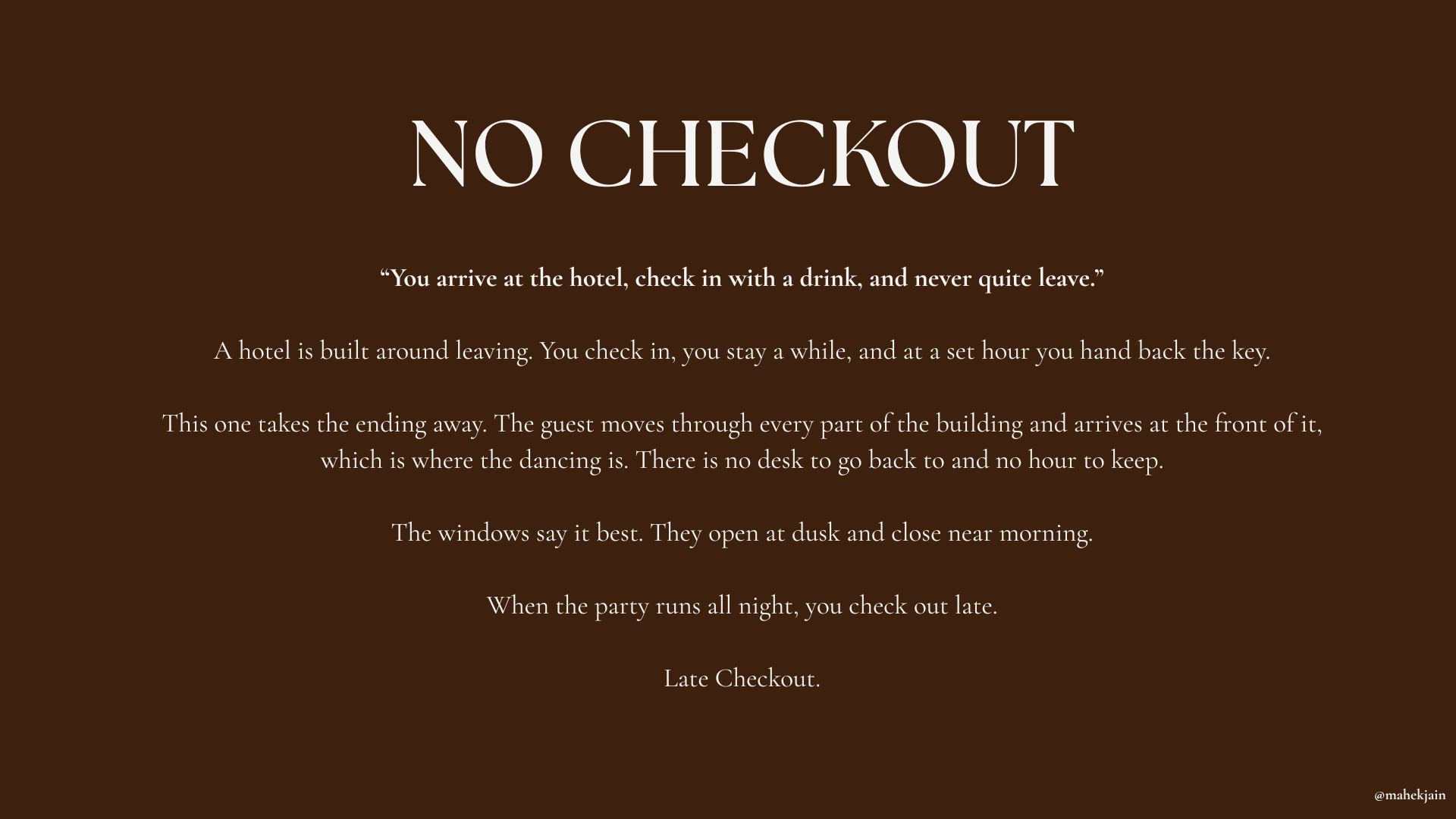 Late Checkout, page 38 of 38