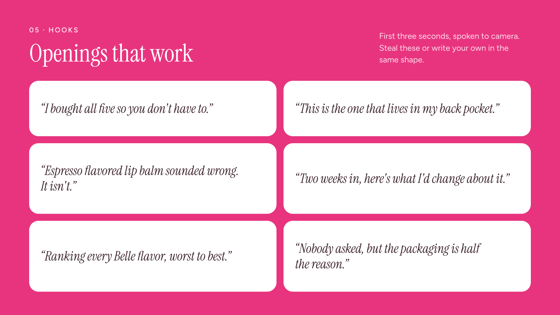 UGC Design, page 6 of 12